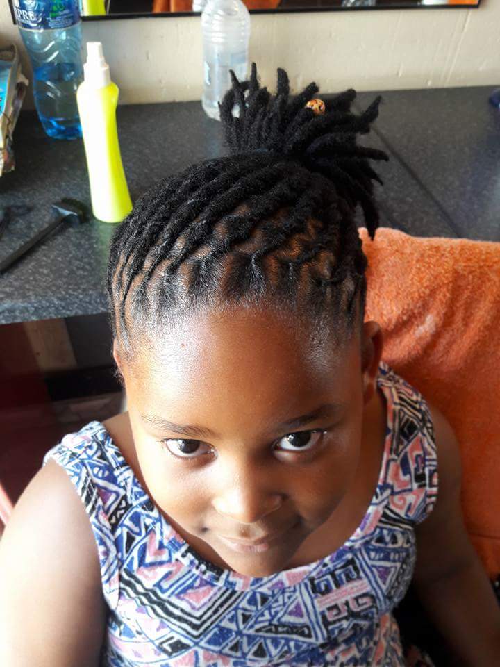 Soft Dreads Hairstyles For Kids - Starter Locs | Black Women Natural